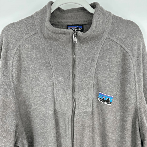 Vintage 90s Patagonia Men's Phils Fleece Jacket Size 2XL Grey Outdoor Gorpcore - Picture 3 of 9
